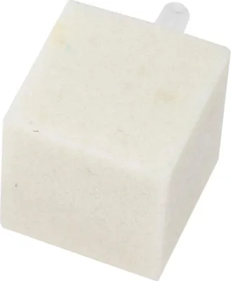 Produktbild von Aqua Della Ausströmerstein weiß, Maße: 25 x 25 x 25 mm