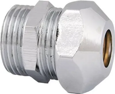 Image de Js Quetschverschraub. Auf Nippel  Mit Ag,Dn15,1/2"X1/2"X12Mm,Verchr