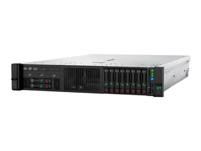 Produktbild von HPE ProLiant DL380 Gen10 4210R 2.4GHz 10-core 1P 32GB-R P408i-a NC 8SFF 800W PS Server, 2,4 GHz, 4210R, 32 GB, DDR4-SDRAM, 0 GB, Rack (2U)