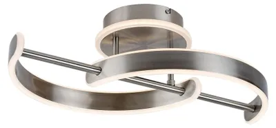 Productafbeelding van Rabalux 71052 Plafondlamp Jarnelle LED 30, metaal en kunststof, satijnchroomkleurig