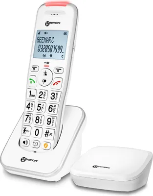 Obrázek produktu pro Geemarc Liberty 200 Duo DECT Basisstation+ 2 Mobilteile