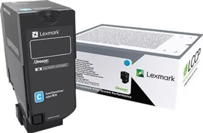 Immagine prodotto di Lexmark - Ciano - originale - Cartuccia toner LCCP - per Lexmark CS720de, CS720dte