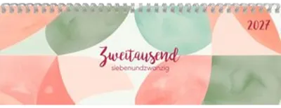 Produktbild von Tischquerkalender Style Pastell 2027