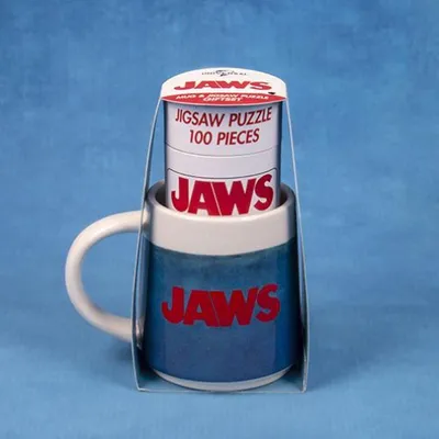 Immagine prodotto di Fizz Tasse+Puzzle JAWS 100tlg. blau