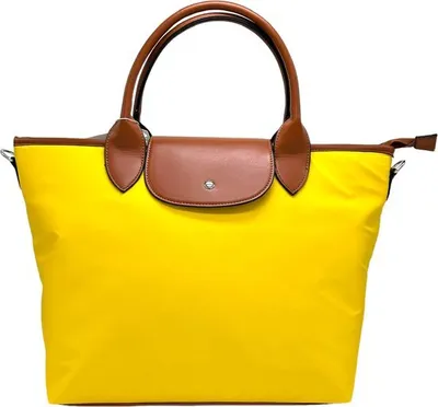 Immagine prodotto di Borsa da donna Laphrodite - borsa, shopper, borsa per il weekend, scuola, spiaggia, giallo, 33x14,5x31 cm