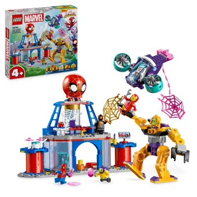 Produktbild von LEGO Siedziba główna Pajęczej Drużyny, Fajna Zabawka dla 4-latka i Przedszkolaka, Zestaw Konstrukcyjny dla Fanów Serialu Spidey i Super-Kumple, Pomysł na Prezent dla Chłopca i Dziewczynki, 10794