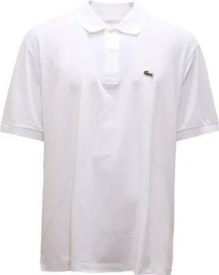 Produktbild von LACOSTE SHORT SLEEVED RIBBED COLLAR Weiß