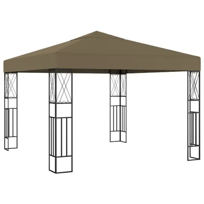 Obrázok produktu pre Altánok 3x3 m, sivohnedý, látka
