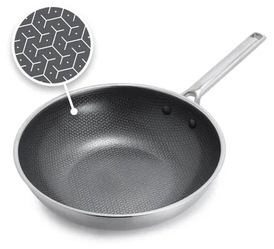 Produktbild von Wokpfanne - 28 cm Keramisch Antihaft mit Diamanten