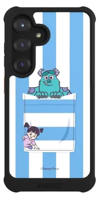 Produktbild von NIVOCASE Hülle für Samsung Galaxy S25  Stoßfeste Handyhülle NIVOmax Case Schwarz Disney Pixar Fanartikel Die Monster AG