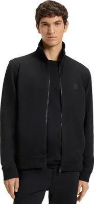 Produktbild von Hugo Boss Orange Zestart Weste schwarz 100% Baumwolle Sweatweste