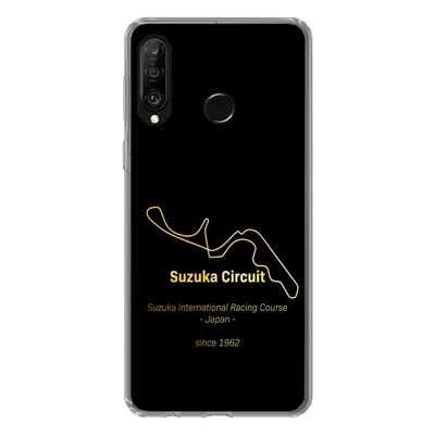 Produktbild von MuchoWow® Handyhülle Schutzhülle Hülle für Huawei P30 Lite Suzuka - F1 - Rennstrecke Silikon Softcase Handy Hülle - Handyhülle