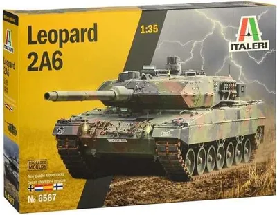 Image de Italeri 1:35 Leopard 2A6