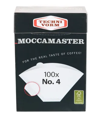 Obrázek produktu pro MOCCAMASTER - Filtrační papír č. 4 (100 ks) - 85022