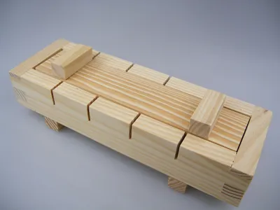 Produktbild von Sushi Maker [ Sushi Battera 21 x 7cm ] für Press-Sushi / Oshi-Zushi / Holzschablone