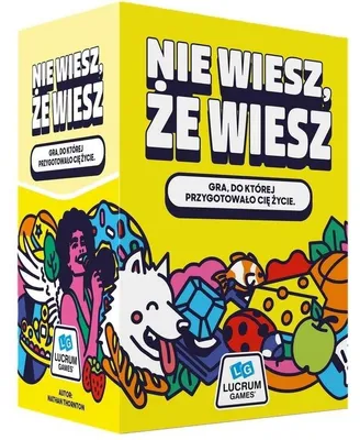 Zdjęcie produktu dla Gra karciana Nie wiesz, że wiesz Lucrum Games