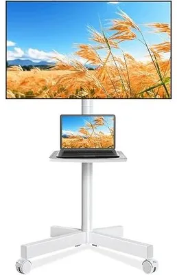 Zdjęcie produktu dla Stojak mobilny na telewizor 27 60 cali LCD LED oled wózek kółka