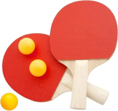 Obrázek produktu pro Pingpongová pálka + 3 míčky / Woopie