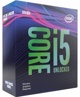 Produktbild von Intel Core i5-9600KF, Intel® Core™ i5, LGA 1151 (Socket H4), 14 nm, Box, Intel, i5-9600KF