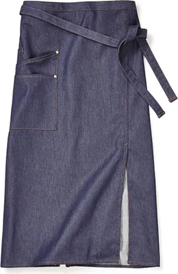 Produktbild von CG Workwear 04111-32 | Schlitzschürze Scanno 80 x 100 cm - Farbe: Denim - Größe: 80 x 100 cm