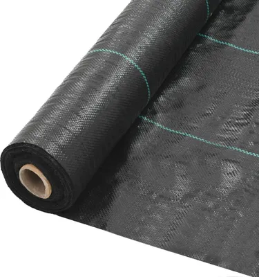 Produktbild von Unkraut- und Wurzelschutzfolie PP 2 x 100 m Schwarz