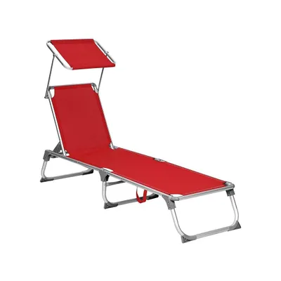 Produktbild von Famanu Liege Deluxe - Mit Sonnenschutz - 193x55x48 cm