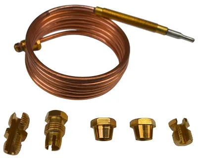 Produktbild von Thermoelement Zündsicherung universal 1200mm mit Adaptern für Gas Herd