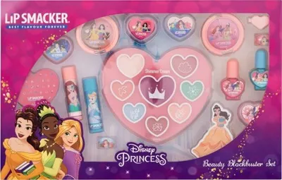 Zdjęcie produktu dla Zestaw balsamów do ust Disney Princess Beauty Blockbuster dla dzieci 3,4 - Lip Smacker