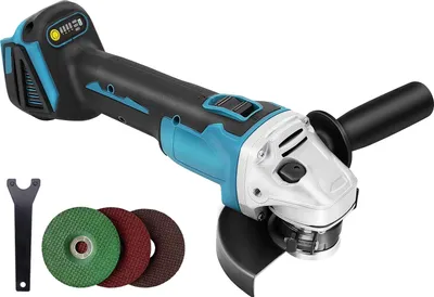 Produktbild von Akku-Winkelschleifer Ersatz, Scheibe 125mm Schleifen zum Entfernen von Farbe und Mörtel, zum Schleifen, Schneiden, Keine Batterie