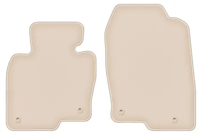 Produktbild von DURBAN Beige Velours-Fußmatten vorne für Mazda CX-5 II SUV (2017-)