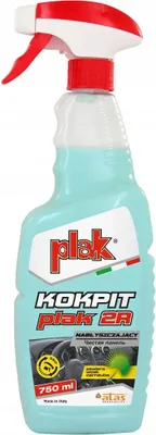 Zdjęcie produktu dla Plak Preparat nabłyszczający do plastików 750 ml atomizer
