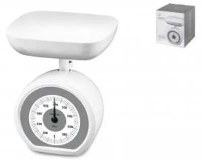 Immagine prodotto di H&H Bilancia Da Cucina Meccanica In Abs Bianco Kg 2
