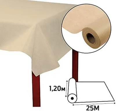 Produktbild von Famanu Tischdeckenrolle – Einweg-Tischdecke 25 x 1,20 m