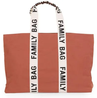 Imagen del producto de Bolso de viaje Family Bag Signature de Childhome, color terracota