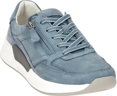 Immagine prodotto di Gabor ROLLINGSOFT scarpe da donna - scarpe da ginnastica sportive stringate blu tempo libero NUOVO