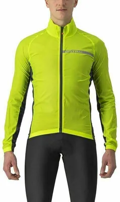 Produktbild von CASTELLI Winddichte Fahrradjacke - SQUADRA STRETCH - Gelb S