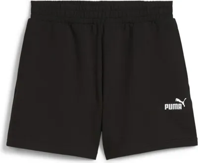 Image de Puma ESS Small No. 1 Logo 4" Lightweight High-Waist Shorts - noir, taille:M