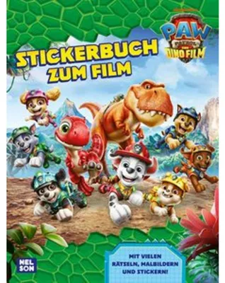 Obrázok produktu pre PAW Patrol Mitmachbuch: PAW Patrol - Der Dinofilm: Stickerbuch zum Film