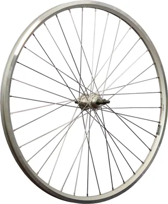 Produktbild von 28 Zoll Hinterrad Ryde Zac2000 Hohlkammerfelge geöst 5-9 fach Schraub V-Brake silber
