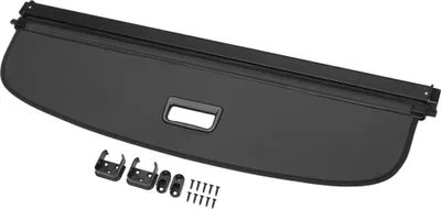 Image de Cache-bagages rétractable pour coffre de voiture pour BMW X2 F39 2018-2023 Étagère de coffre arrière Pare-soleil de sécurité pour bagages Écran de confidentialité Noir brillant