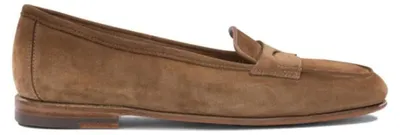 Productafbeelding van Bruine Santoni loafers voor dames - maat 36