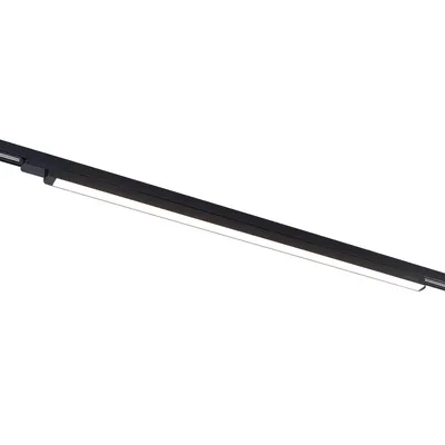 Produktbild von Arcchio LED-Schienenleuchte Harlow, schwarz, 109 cm, 3.000K