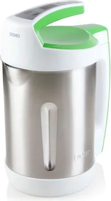 A product shot of a soup maker.