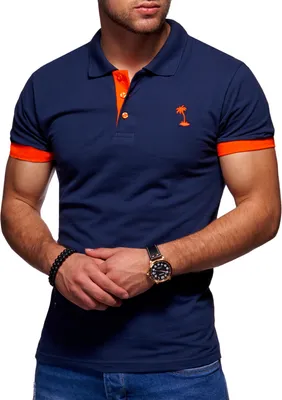 Produktbild von Style-Division Herren Poloshirt SDLOSANG Basic Polo-Hemd
