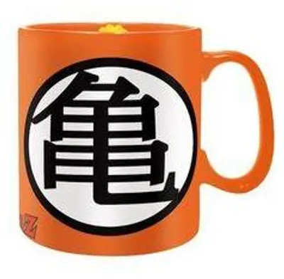 Produktbild von ABYstyle ABYMUGA457, Einzelbild, 0,46 l, Becher, Universal, Schwarz, Orange, Keramik