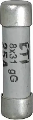Produktbild von Zylindersicherungseinsatz gG 20A 8x31mm ETI 002610011