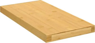 Image de Étagère murale 40x20x2,5 cm bambou