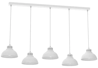 Zdjęcie produktu dla Biała pięciopunktowa lampa wisząca SVEN 9100 Luminex