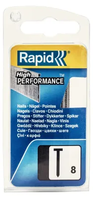 Obrázok produktu pre Rapid 40109536, Pásované klince, Pozinkovaná oceľ, Oceľ, 30 mm, 49 mm, 22 mm