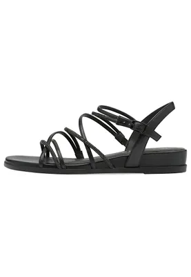 Tamaris Damensandalen Tamaris Zehentrenner Sandale Schwarz TAMARIS